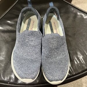 Skechers Ultra Flex Harmonious Slip On Sneaker Women's Sz 9 Navy